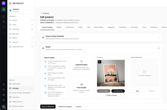 Smart Listing Templates