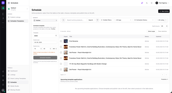 Schedule Tool